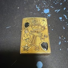 ZIPPO Kreuz Krone Lilie