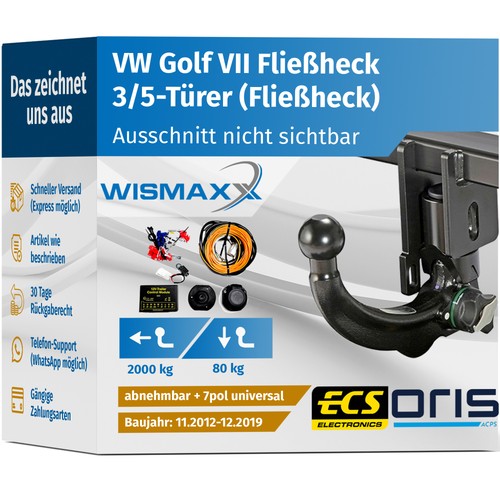 Anhängerkupplung für golf - anhÄngerkupplung,