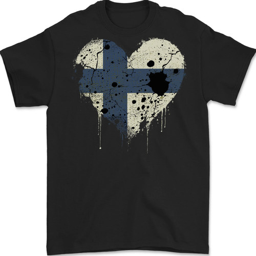 Love finland flagge finnischer - love,