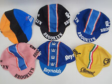 Radsport Mütze De Rosa Brooklyn weiss Reynolds Clement Rennrad  Retro Vintag NEU