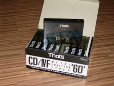 10 x THAT'S CD/IV F 60 Metal Audiocassetten Typ IV neu OVP SUONO FORMAT