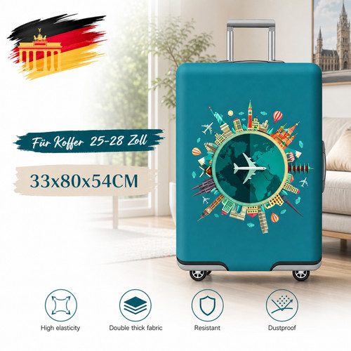 Kofferschutzhülle verstärkt - kofferschutzhülle,