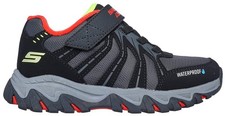 Skechers Rugged Ranger Hydro Explorer Black Durabuck W Black & Red Lick Print Gr
