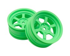 Kyosho Rays Felgen 1:10 TE37V Offset 5mm grün KYOFAH709KG Fazer Toyota Sprinter 
