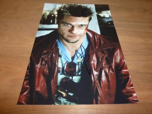 Brad pitt signed 12x8 foto - 12x8,
