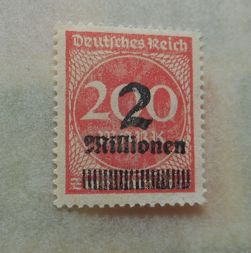 Deutsches reich briefmarke - briefmarke, 2
