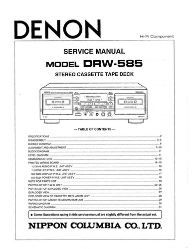 Service manual anleitung für - service,
