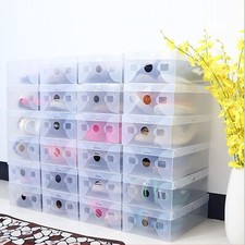 20X Transparent Schuhbox