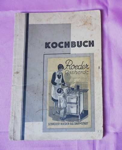 Kochbuch roeder gasherde - kochbuch,