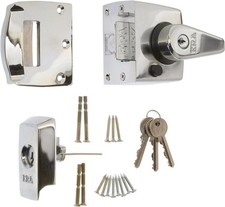 Torschloss Türschloss Schloss für Zaun und Tür, Nachtriegelschloss 40mm, ERA BS2