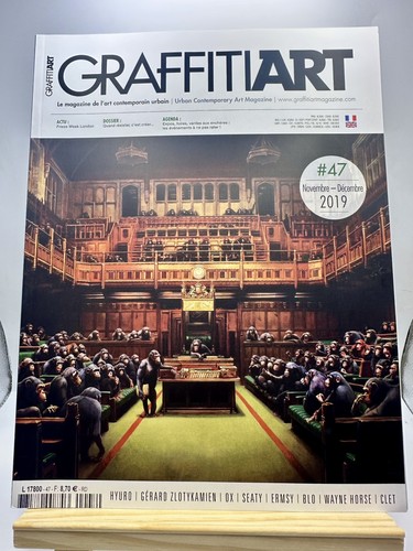 Banksy graffiti art magazine - graffiti,