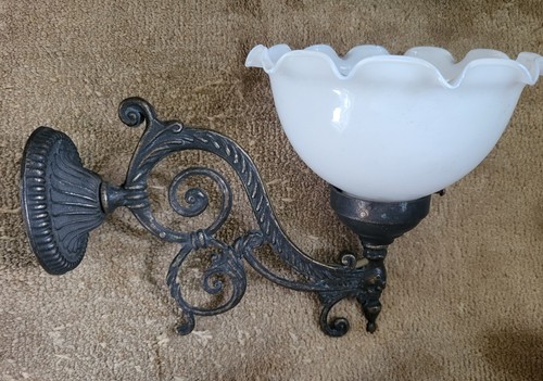 Wandlampe messing vintage - wandlampe,