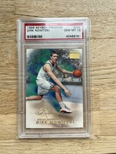 1998-99 Skybox Premium Dirk Nowitzki RC #255 PSA 10 (Pop only 36)