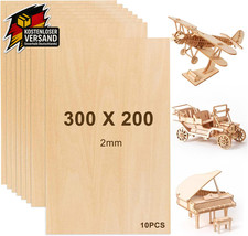 Balsaholz Platten Set 30x20cm