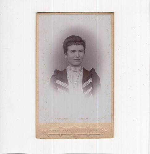Cdv foto damenportrait - foto,