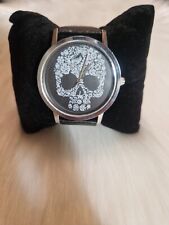 ❤️ Armbanduhr Schädel Skull Damen Gothic Uhr Geschenk ❤️
