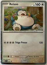 Pokemon Relaxo HOLO | Deutsch SVP DE 122 Promo | Near Mint