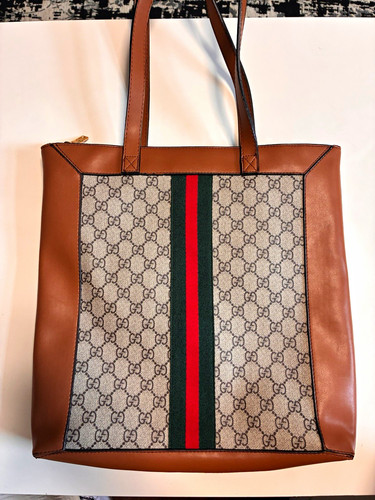 Gucci canvas tote bag - gucci,