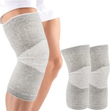 2er Set Bambus Kniebandage -