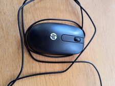 PC Maus Computer Mouse HP schwarz optical sensor
