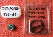 Dynacord Echocord S62 - S65 Andruckrolle und 5 DES 299 Tapeloops