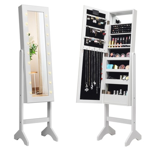 Led schmuckschrank mit - 18, led-schmuckschrank