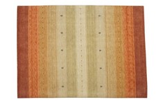 Gabbeh Teppich Rot Gold Beige