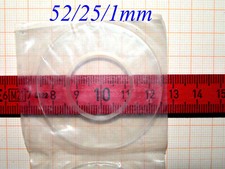 1x Glasblende Einlage ZEISS Jena Neophot 52/25/1mm Glass Screen Insert SparePart
