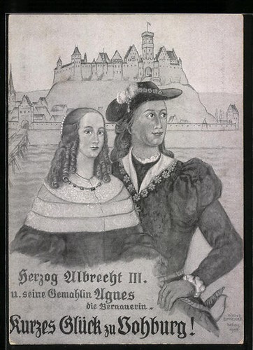 Künstler vohburg herzog - künstler-ak,
