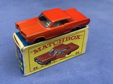 Matchbox Lesney Pontiac 22C orange Made In England 60er@7903@ selten