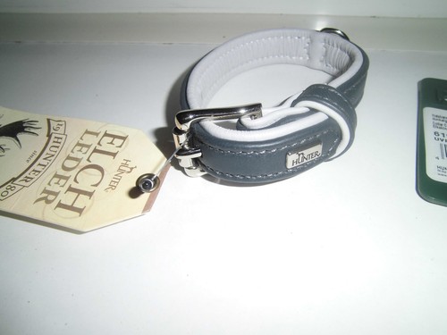 Hunter elchleder halsband - hunter, 30