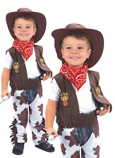Cowboy Kuhfell Aufdruck Jungen