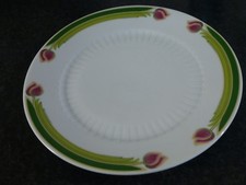 1 x Kuchen Teller Mitterteich Bavaria Porzellan Blumen Ersatzteller Einzelteller