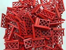 Lego® 30 Zäune rot plus 1 Türchen Zaun für Garten City 3185