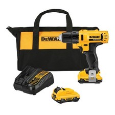 10.8V/2x2.0Ah Akku Bohrschrauber + Koffer (DeWALT DCD710D2-QW)