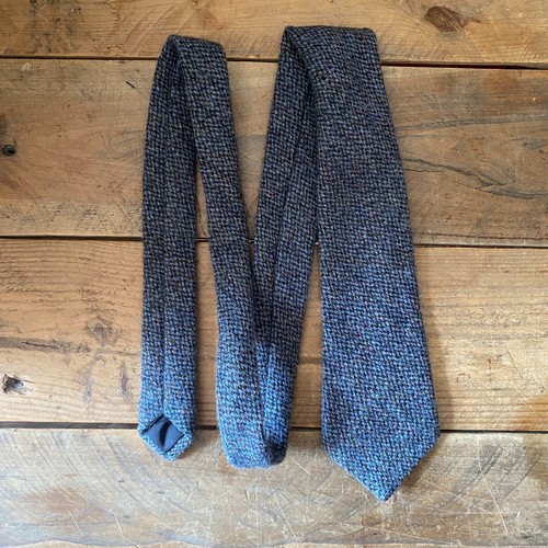 Harris tweed krawatte - harris, blau
