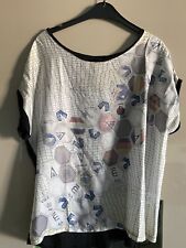 Oberteil tigerhill schwarz/grau Größe L ohne Arm