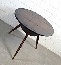 Rockabilly Holz Beistell Tisch