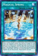 YuGiOh Magical Spring DUEA-EN065 Secret Rare Amerikanisch Poor 1st