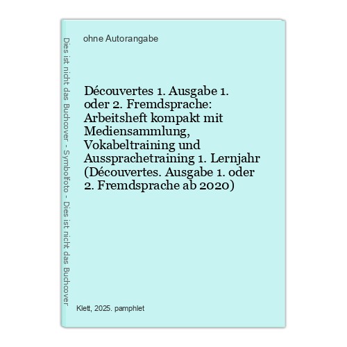 Découvertes ausgabe 1 - 1.,