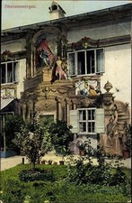 10 alte Ak Oberammergau in Oberbayern, Diverse Ansichten - 20842