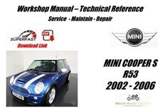 Mini Cooper S R53 Service