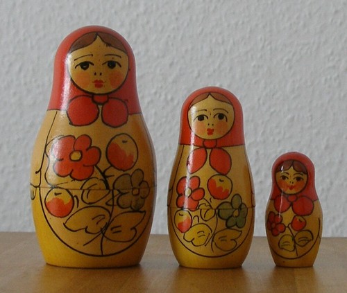 Russische matrjoschka - russische,