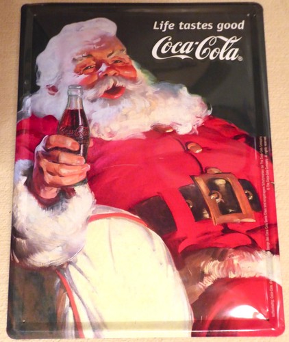 Werbeschild blechschild coca - werbeschild-blechschild,