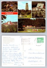 Oberhof DDR Postcard Scenic