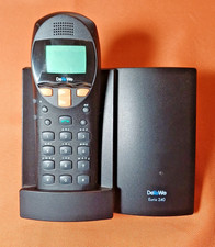 ISDN DECT Telefon DeTeWe Eurix 240/245 - Konvolut Basis, 2 Mobilteile, 2 Ladest.