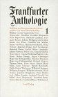Frankfurter anthologie - frankfurter,