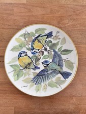 Tirschenreuth Sammelteller Wandteller Unsere Kleine Vogelwelt Blaumeise