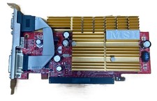 msi - Grafikkarte (VGA, S-VIDEO, DVI) mit passiver Kühlung