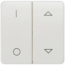 Siemens DELTA profil zweiteilige Wippe Schalterprogramm 2fach Weiß 5TG7813 5 Stk